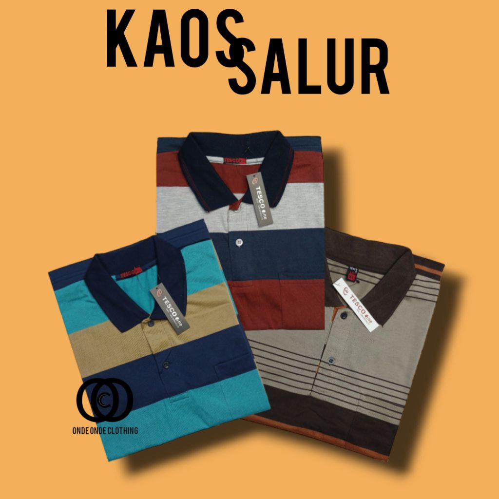 kaos Kerah salur pria terbaru kantong depan / kaos kerah salur cowok / kaos kerah distro / Kaos Kera