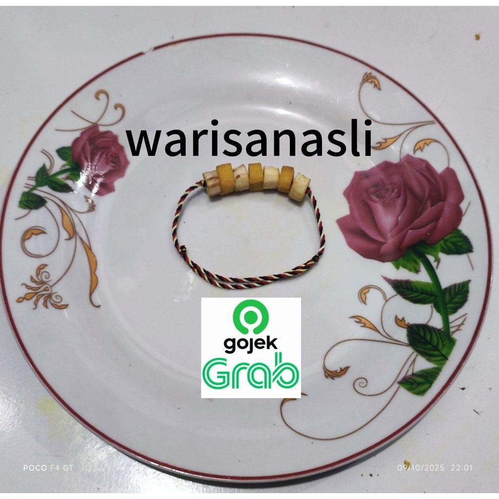 gelang delingo bangle 7 butir tali tridatu tolak sawan sambetan