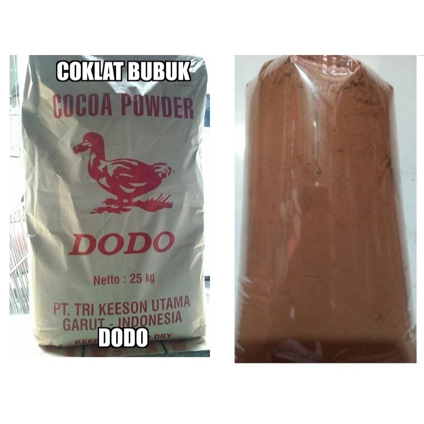 Grosir Repack 100gr Dodo - Coklat Bubuk Cocoa Powder Dodo