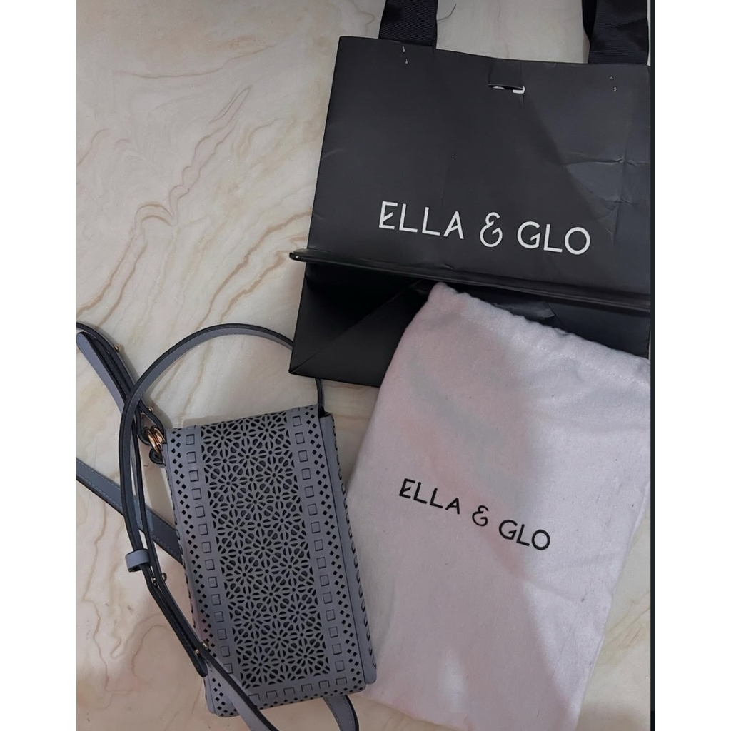 ella & glo phone bag