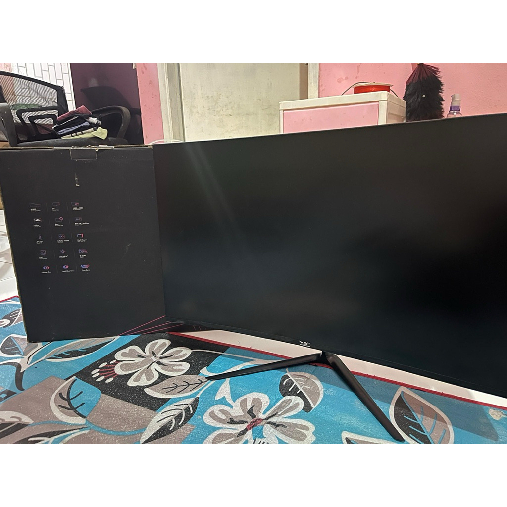 monitor 27 inch armageddon 165hz curve