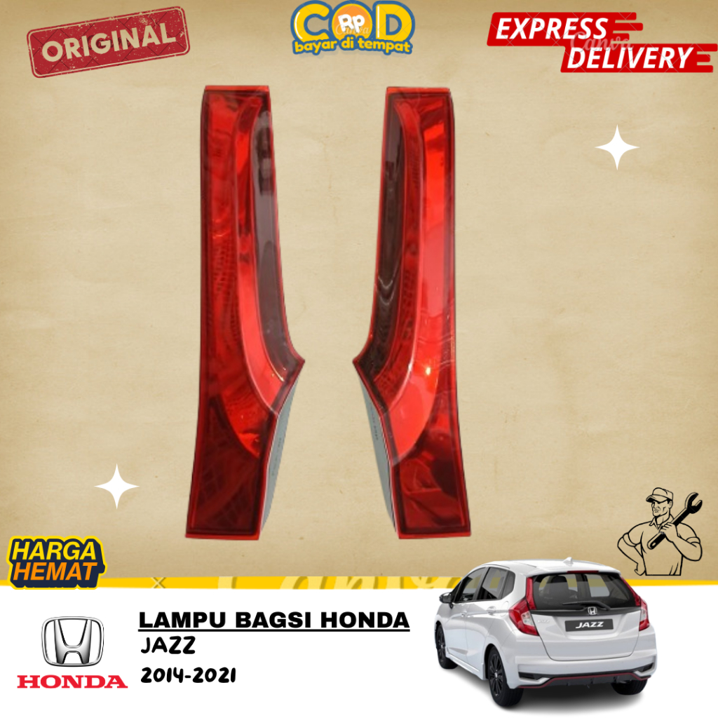 LAMPU BAGASI HONDA JAZZ GK5 ORIGINAL
