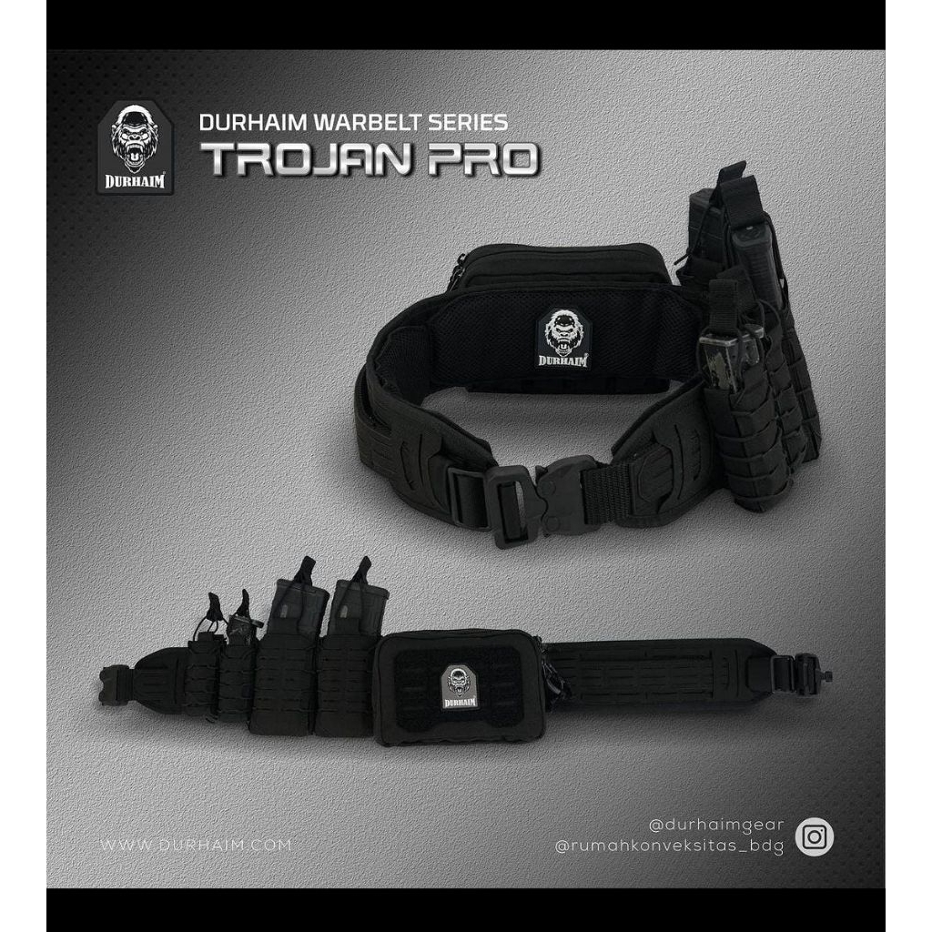Kopel Set Trojan Pro Warbelt By Durhaim Original