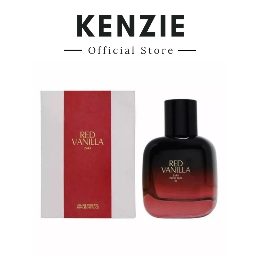 Parfum Wanita ZARA Varian RED VANILA 90ml - Kenzie Official Store