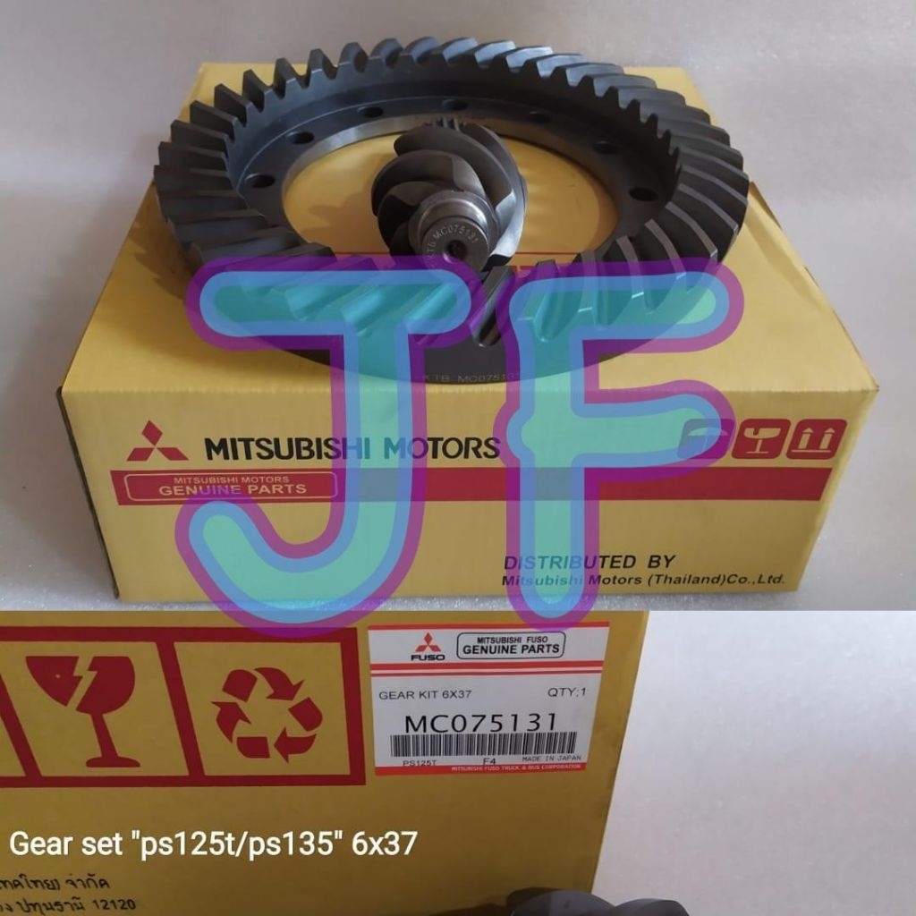 Gear Set Gigi Gardan Mitsubishi Canter Ps125t Ps 125 Rasio 6x37