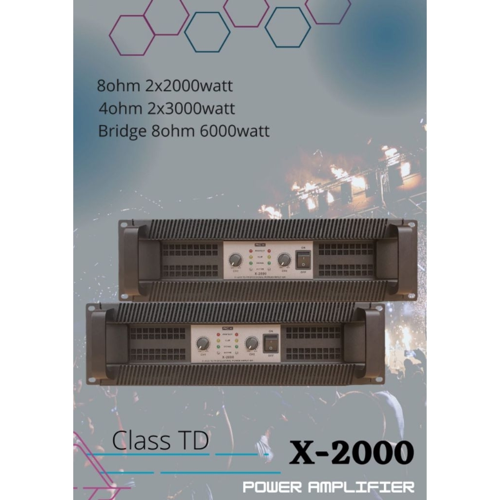POWER AMPLIFIER TD CLASS RCX