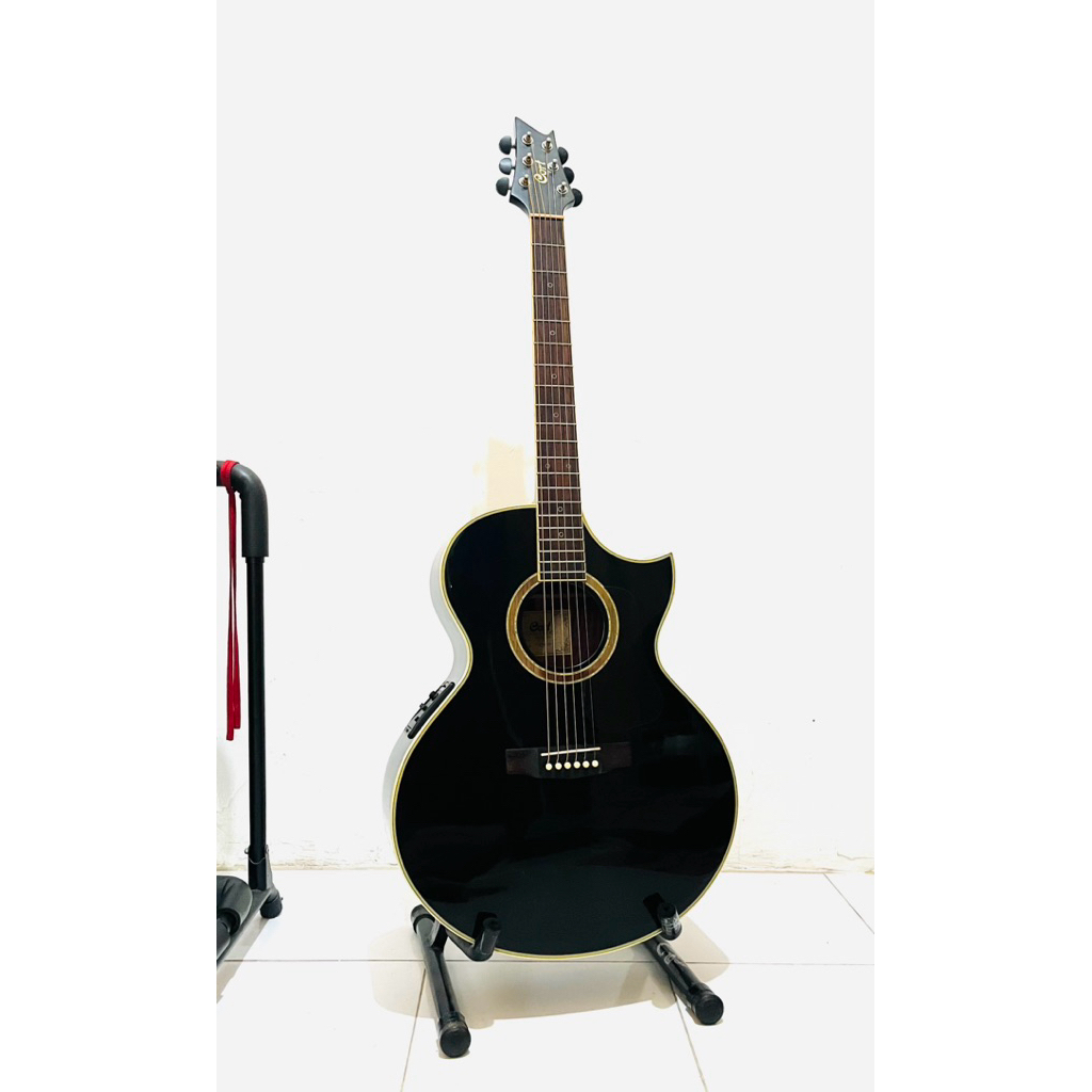 Gitar CORT NDX20 BLK Top Solid Original