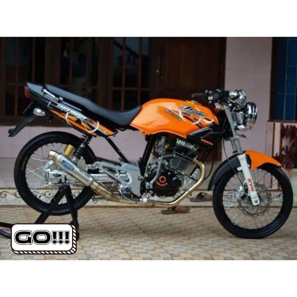 jok tiger lama tilam jok motor tiger2000