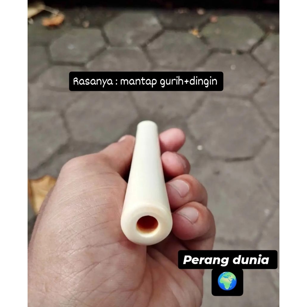 ONCE PIPA TULANG SAPI PUTIH LAWASAN ASLI ORIGINAL