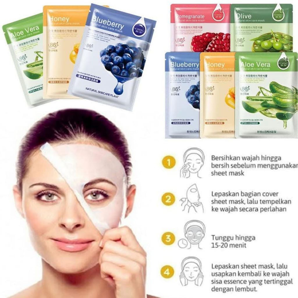 MASKER ELDORE/HCHNA BPOM MASKER WAJAH