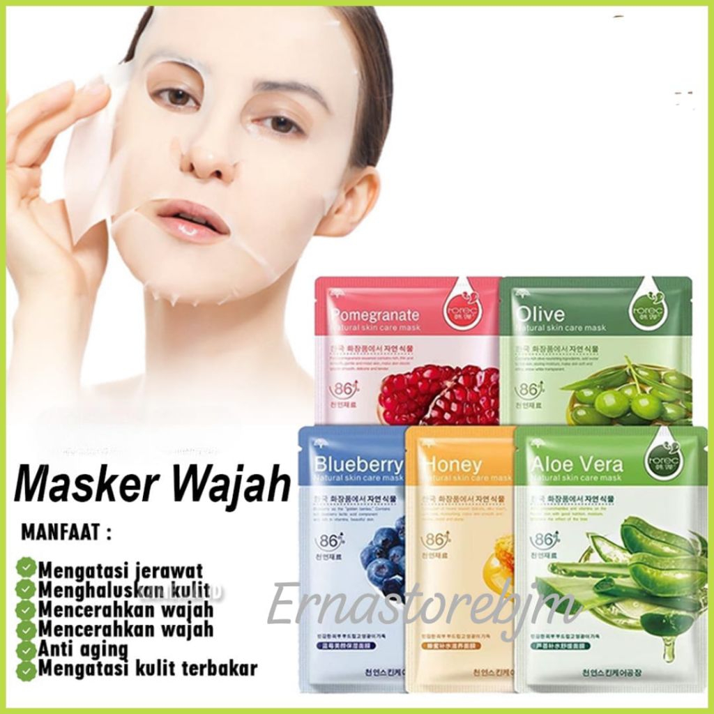 MASKER ELDORE/HCHNA BPOM MASKER WAJAH
