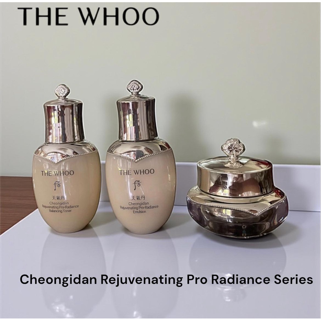 THE WHOO CHEONGIDAN REJUVENATING PRO RADIANCE SERIES