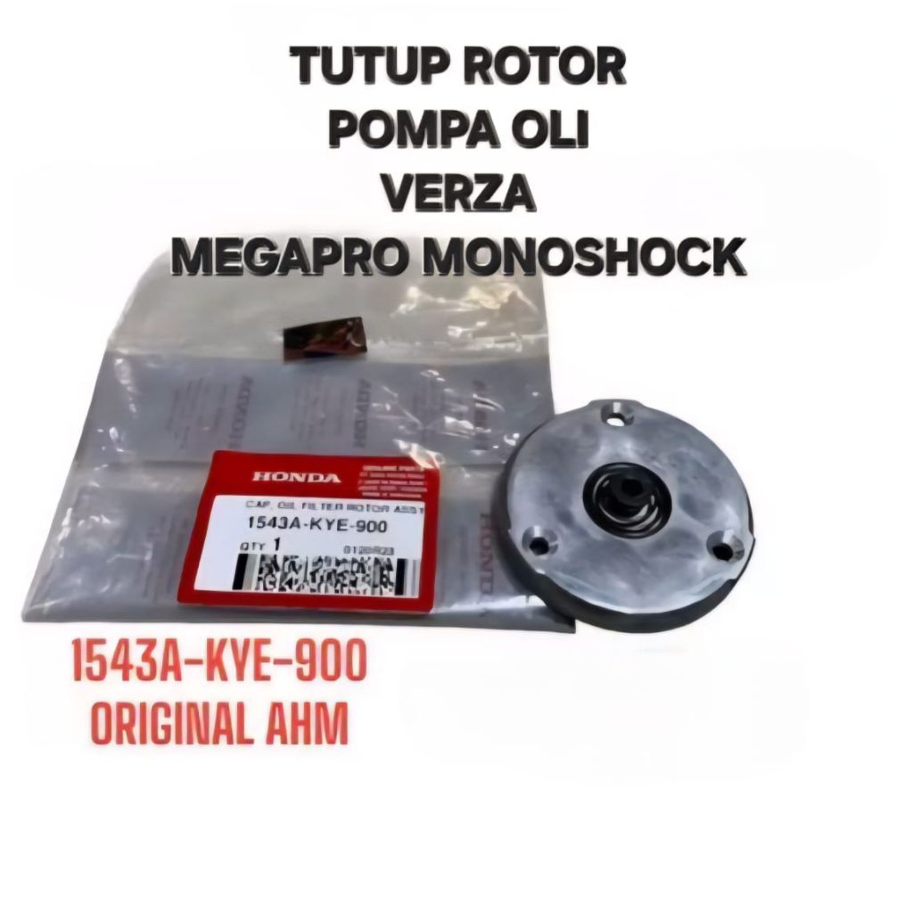 TUTUP ROTOR POMPA OLI VERZA MEGAPRO MONOSHOCK ORIGINAL