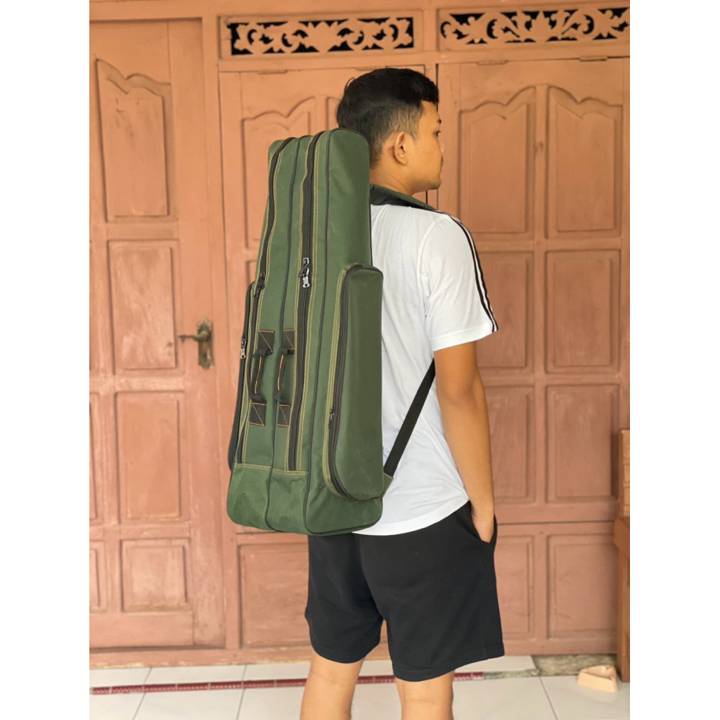 TAS PANCING 75CM / 100 CM DUA RUANG BAHAN TERPAL TRUK
