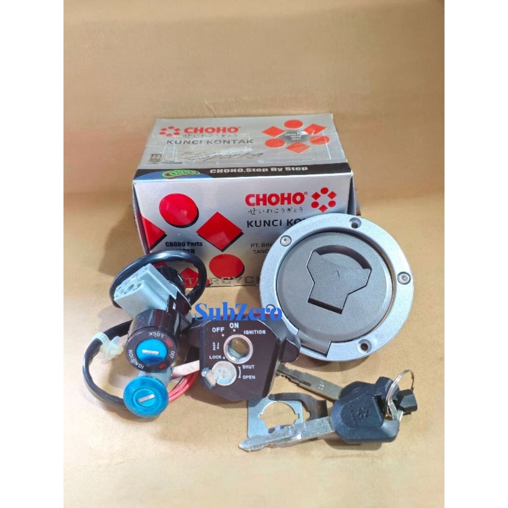 KUNCI KONTAK SET + TUTUP TANGKI 2016-2018 CHOHO CB150R LED K45-N40 CBR 150 CB150 R CB KUALITAS SUPER