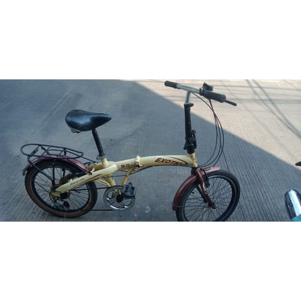 sepeda lipat ukuran 20 exotic
