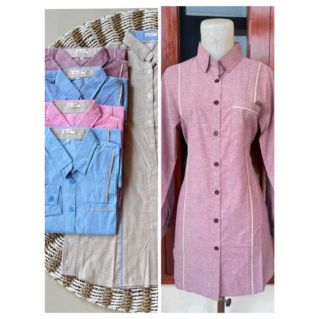 Tahan Lama  Terbaru//Tunik Haruka//Tunik Hara//Blus Hara//Tunik Wanita//Tunik Muslimah//Tunik