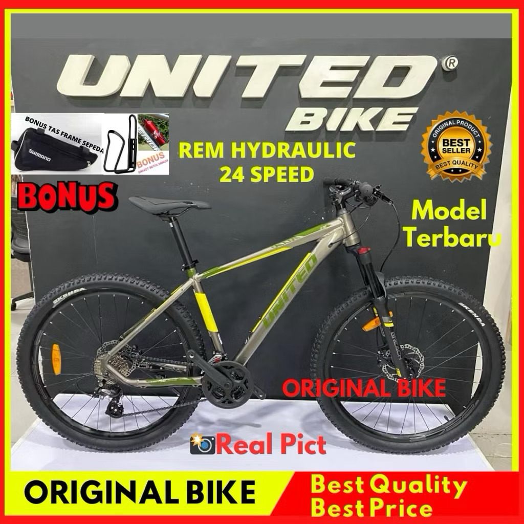 Sepeda Gunung MTB 27.5 United Stavros United Miami 3.0 New