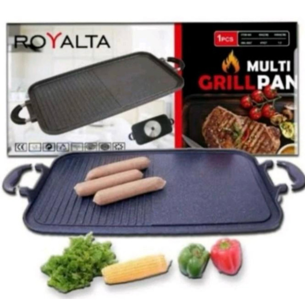 Royalta Multi grill pan panggangan BBQ Pemanggang Serbaguna