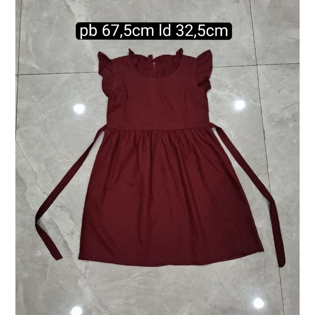 PRELOVED baju terusan / dress anak cewek usia 6thn