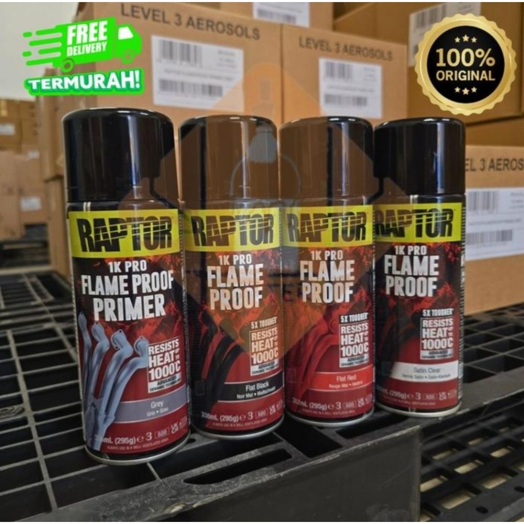 CAT RAPTOR 1K FLAME PROOF ORIGINAL (330 Ml)