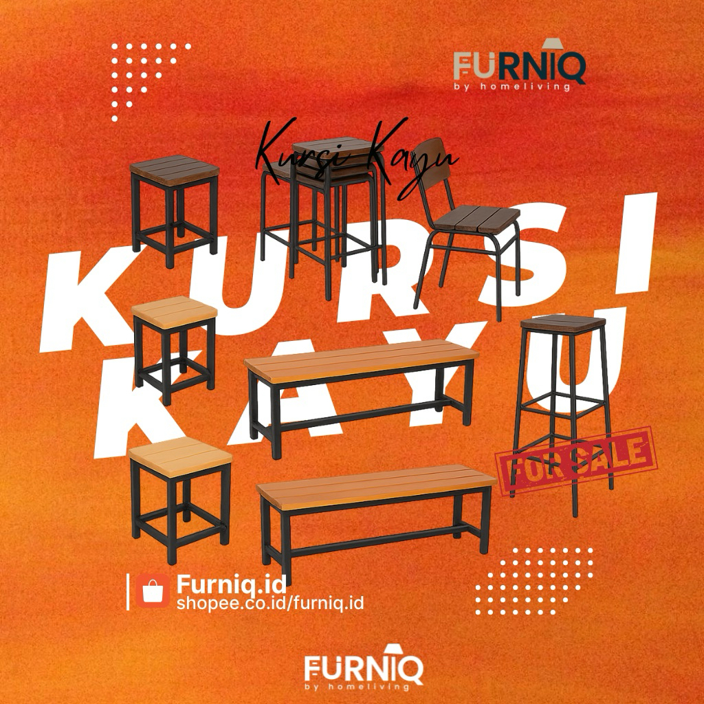 FURNIQ.ID - kursi kayu / kursi kayu minimalis / kursi kayu solid / kursi kayu ruang tamu / kursi kay