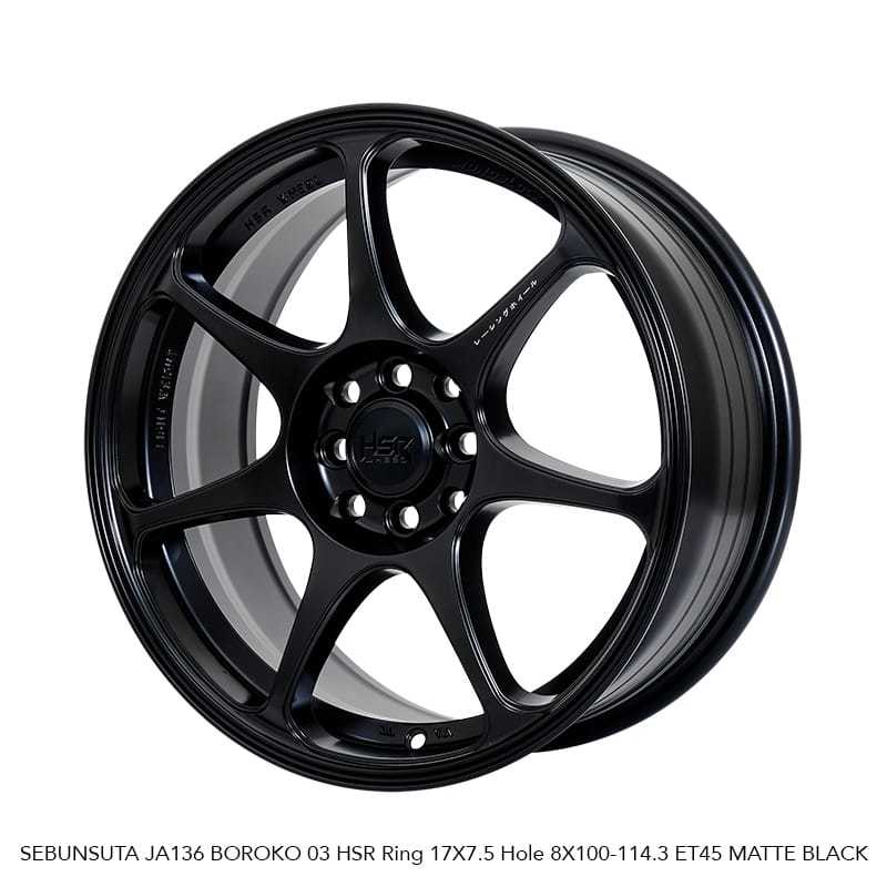 Velg Mobil Ring 17 Untuk Brio Agya Ayla Calya Sigra HSR SEBUNSUTA R17