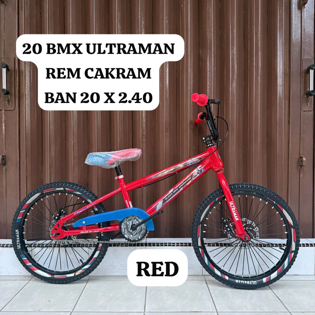 (BTM) Sepeda BMX 20 MORTEIN ULTRAMAN REM CAKRAM