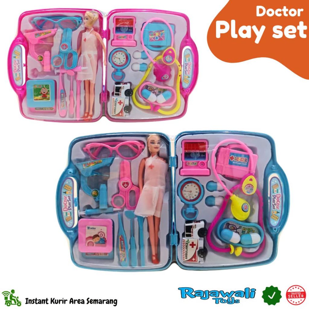 DOCTOR PLAY SET FH227/MAINAN ANAK DOKTER-DOKTERAN KARAKTER