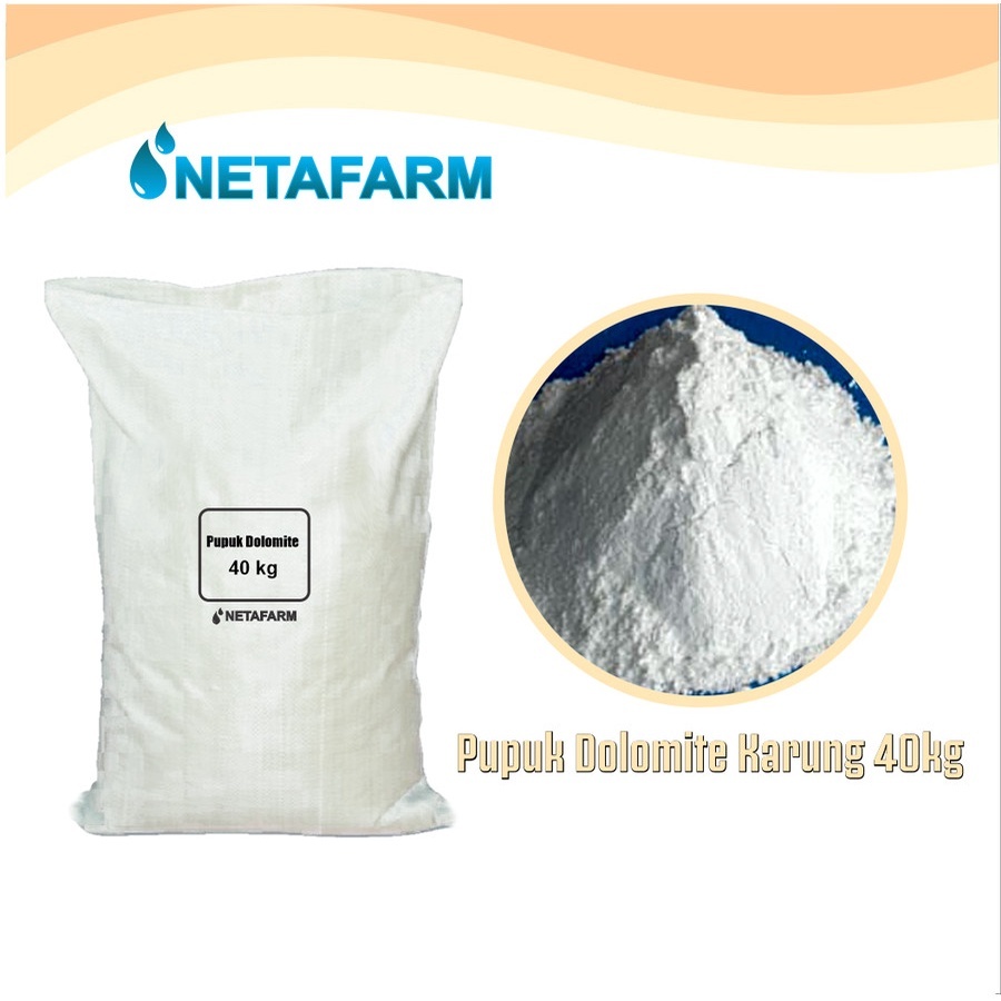 Pupuk Kapur Pertanian Dolomite Dolomit Kemasan Karung 50kg