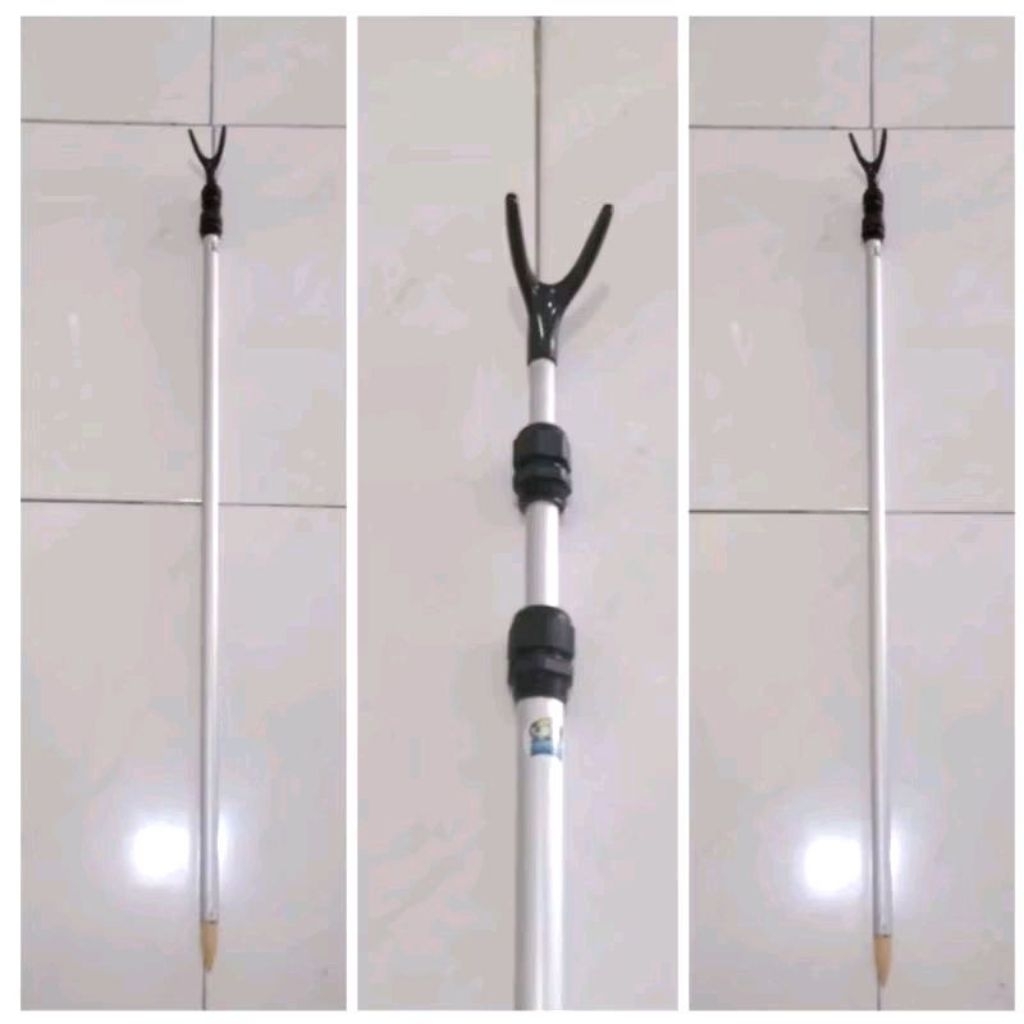 Jagrak tegek Cagak jagrak tegek joran aluminium murah panjang 150cm atau 200cm