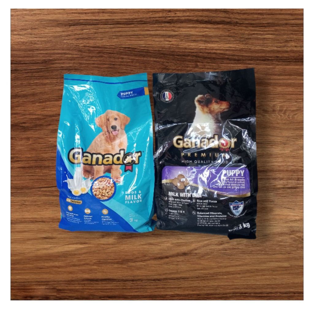 Ganador 3kg Puppy, Adult Beef, Adult Chicken