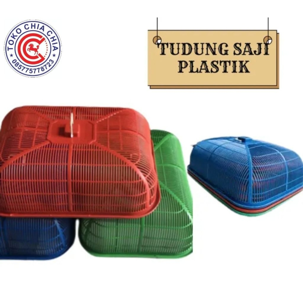 Tudung Saji Segi Kecil Plastik