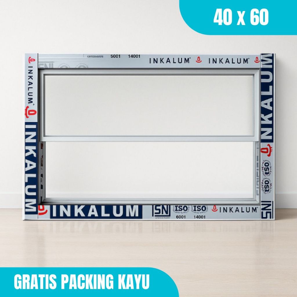 JENDELA BOVEN ZIGZAG UK T 40 X P 60 BAHAN ALEXINDO