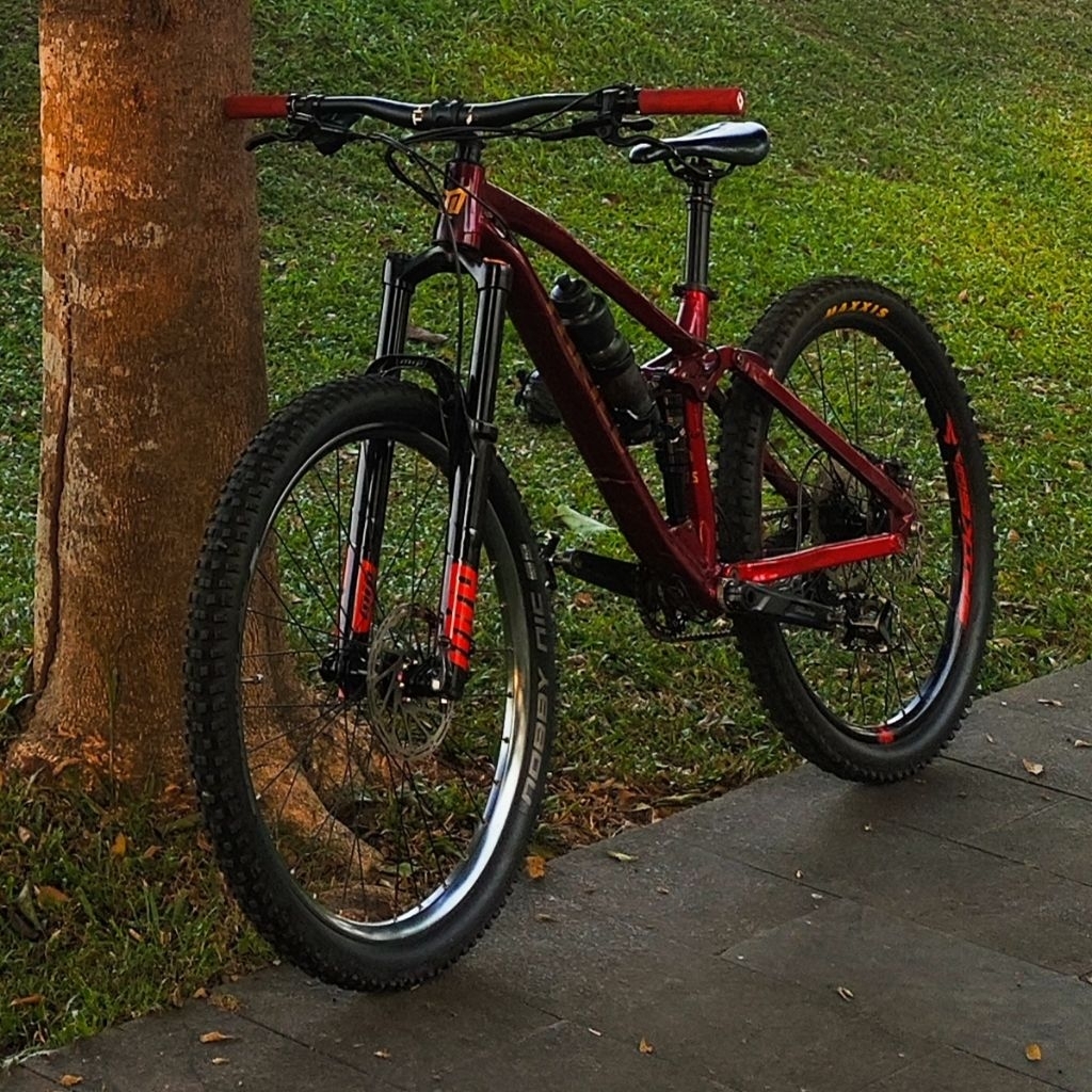 Sepeda MTB Thrill FERVENT T140 ELITE full upgrade