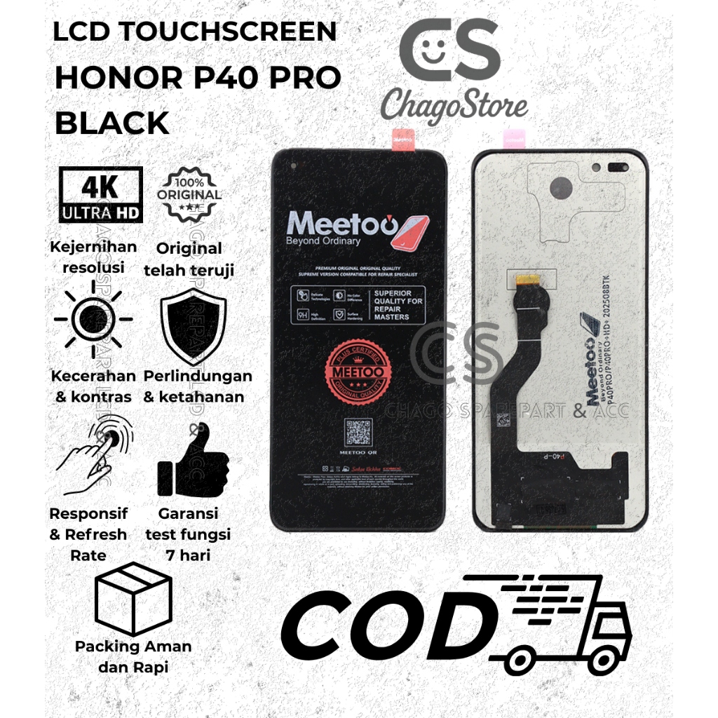 LCD TOUCHSCREEN  HUAWEI P40 PRO  / LCD TOUCHSCREEN HUAWEI P40 PRO PLUS (NOT FINGERPRINT)