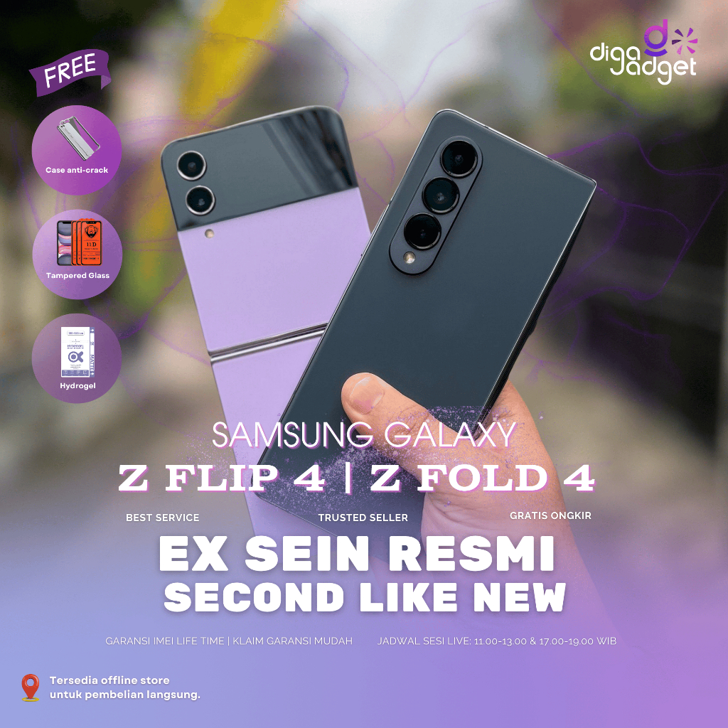 Samsung Galaxy Z Fold 4 & Z Flip 4 1TB | 512gb | 256gb | 128gb