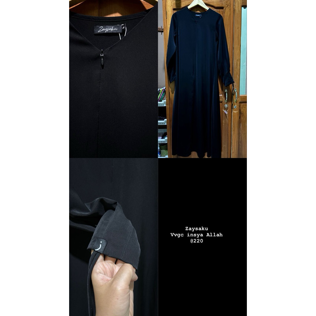 Zaysaku abaya size S black