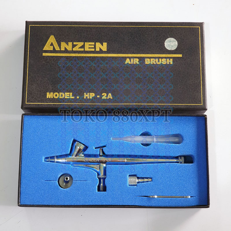 Anzen HP-2A Airbrush Spray Gun Sped Cat Duco Gravity Feed Japan