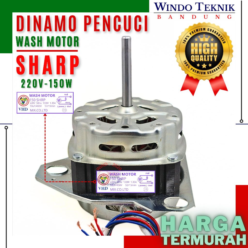 DINAMO MESIN CUCI SHARP VHD | MESIN PENCUCI MESIN CUCI POLYTRON | DINAMO WASH PENGGILAS MESIN CUCI S