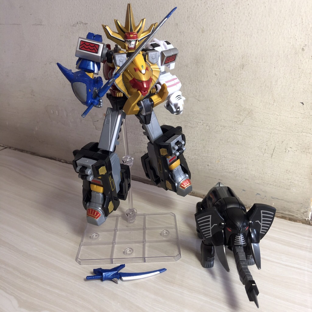 SMP Minipla Power Rangers Wild Force Gaoranger Gao King Bukan Dx Action Figure Mainan Hadiah Koleksi