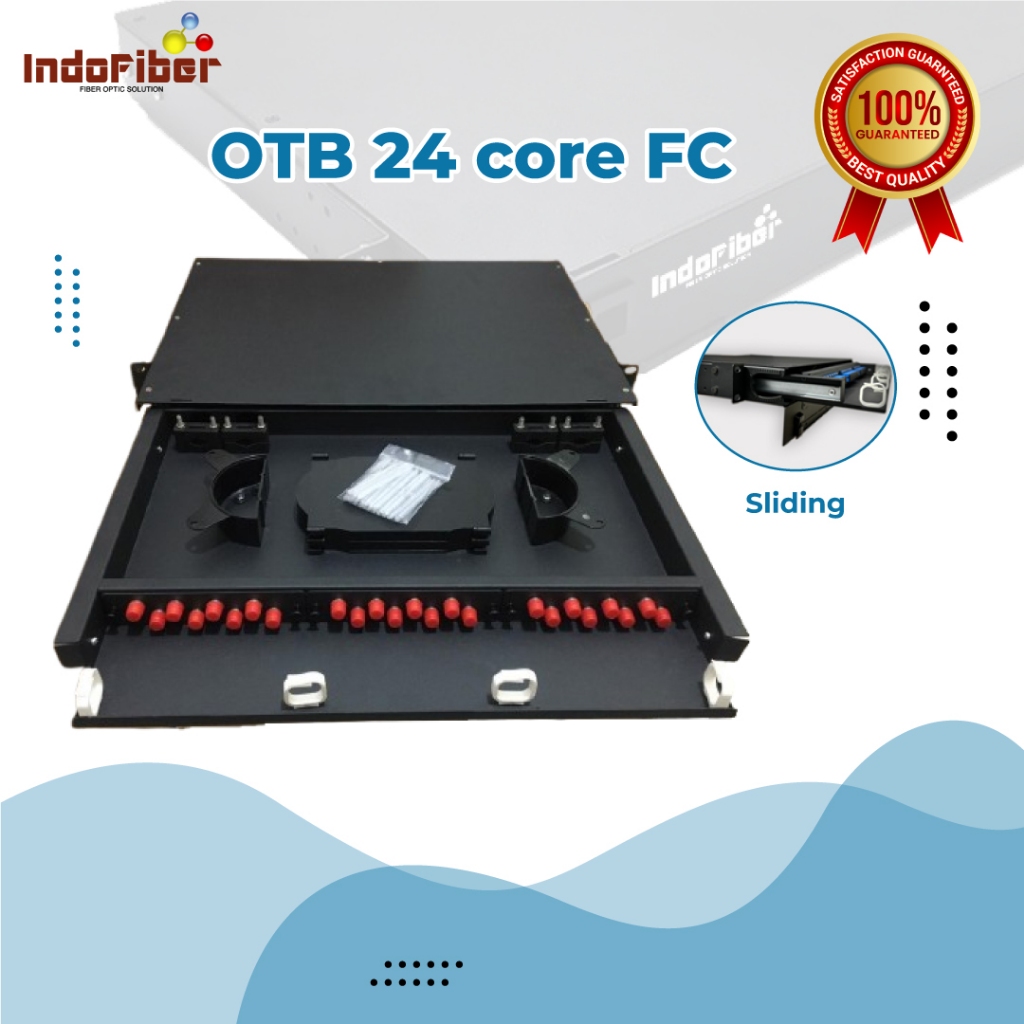 OTB 24 core FC singlemode rackmount sliding