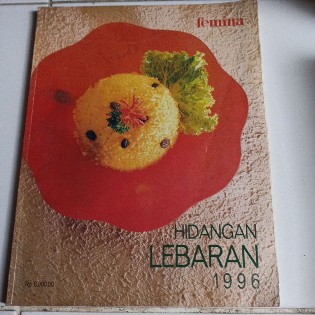 Majalah Femina hidangan lebaran 1996