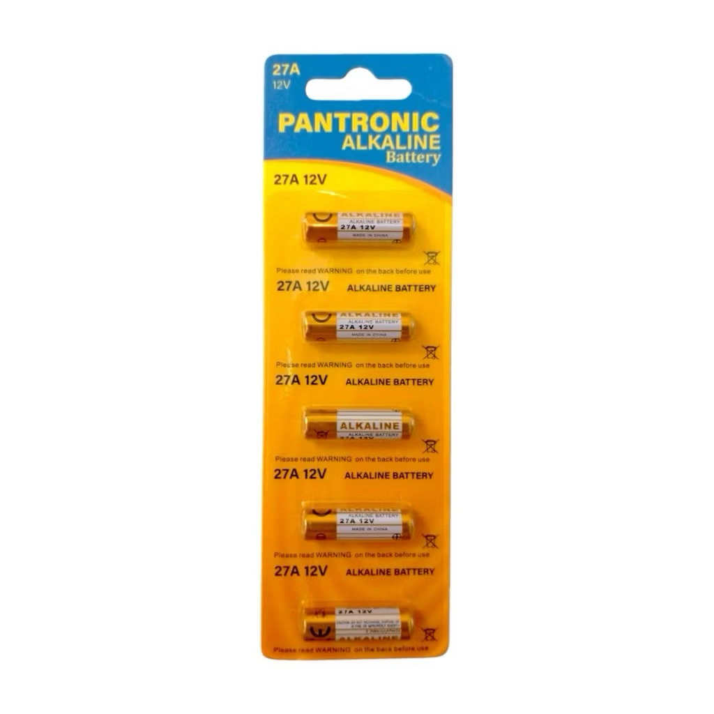 Pantronic Baterai 27A 12V Alkaline Battery A27 L828 Original Batre Alkaline Pantronic 27 A harga per
