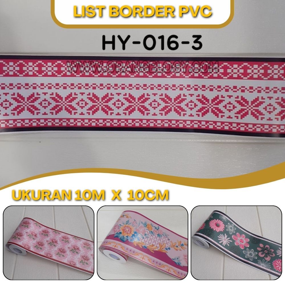 List Wall Border List Pembatas Dinding Sticker List Dekorasi Pinggiran Tembok Plafon List Border