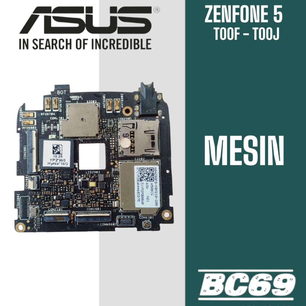 Mesin Asus Zenfone 5 T00F