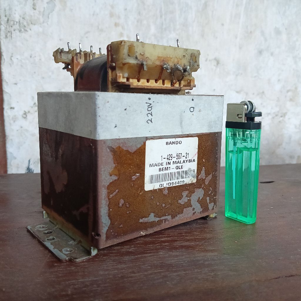 Trafo bando 5A Murni CT30V bekas copotan sony