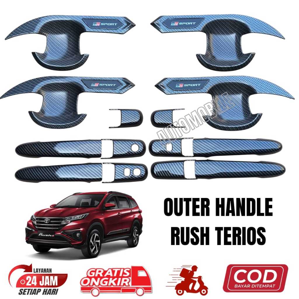 PAKET HANDLE OUTER ALL NEW RUSH TERIOS GR SPORT CARBON