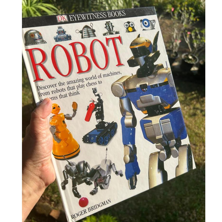 DK Eyewitness Books Robot Roger Bridgman (HC) Buku Anak Bahasa Inggris Preloved
