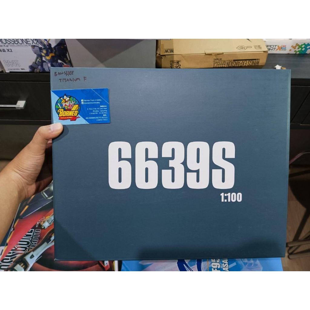 Daban 1/100 6639S Gundam Unicorn Banshee Titanium Finish